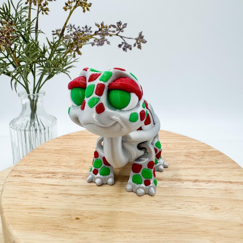 3D Printed Standing Turtle Decor Figurine Ornaments