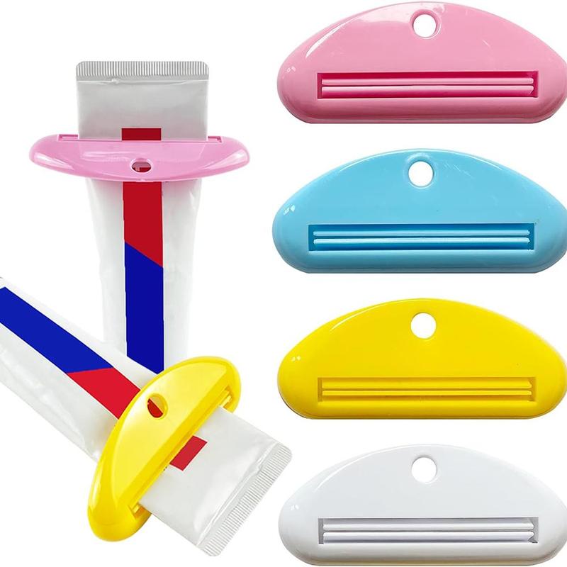 Wall Mounted Toothpaste Squeezer, Durable Toothpaste Holder, Bathroom Accessories, Space Saving Design, Ideal for Home and Travel