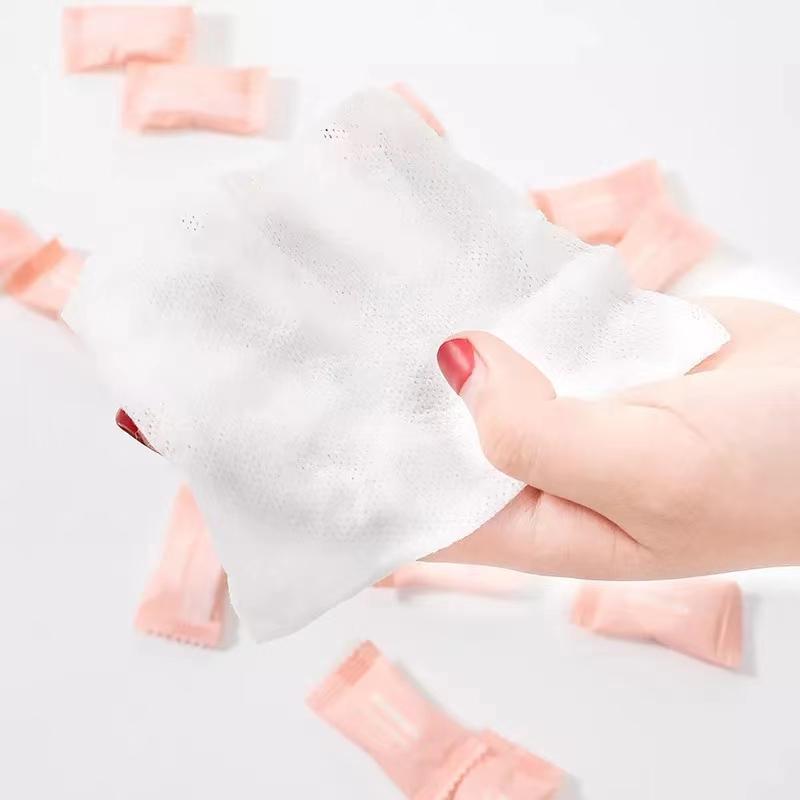 10pcs Disposable Towel, Individually Packaged Disposable Compressed Towel, Portable Face Towel For Home Bathroom & Travel