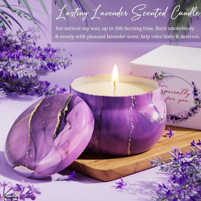 Birthday Gifts for Women Self Care Gifts Get Well Soon Gifts, Lavender Relaxing  Gifts Basket Care Package with Luxury Flannel Blanket,  Christmas Gifts Idea for Mom Her  Friends Sister