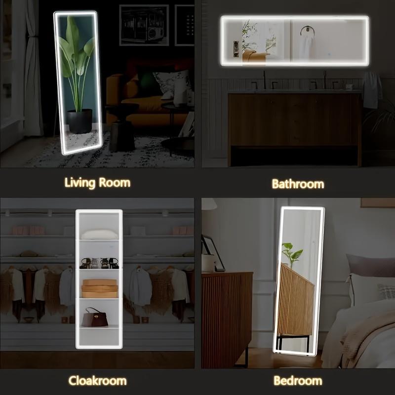 Full-Length LED Standing Mirror, 64