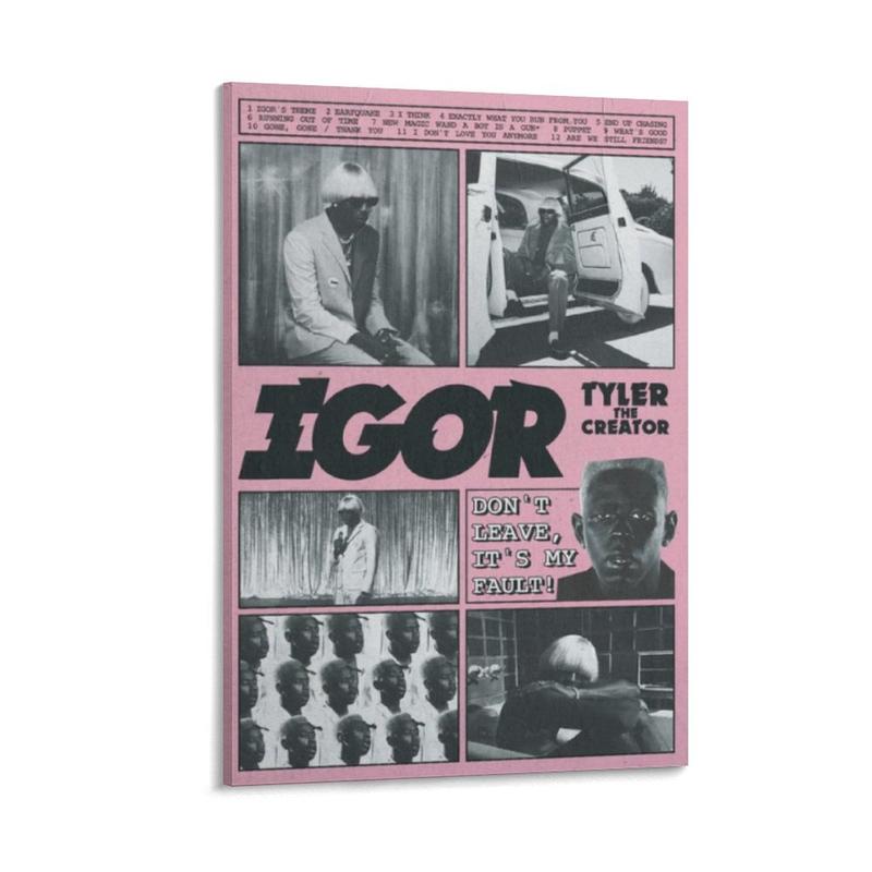 Tyler The Creator IGOR Print Poster Wall Art Home Decor