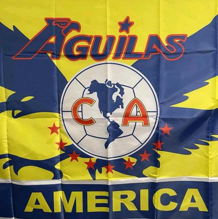 Club America Soccer Banner 3x5 Ft Flag - Perfect for Celebrating Your Team