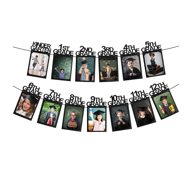 Graduation Photo Banner, 1 Count Graduation Party DIY Photo Banner, Party Decoration Supplies, Party Decor Backdrop