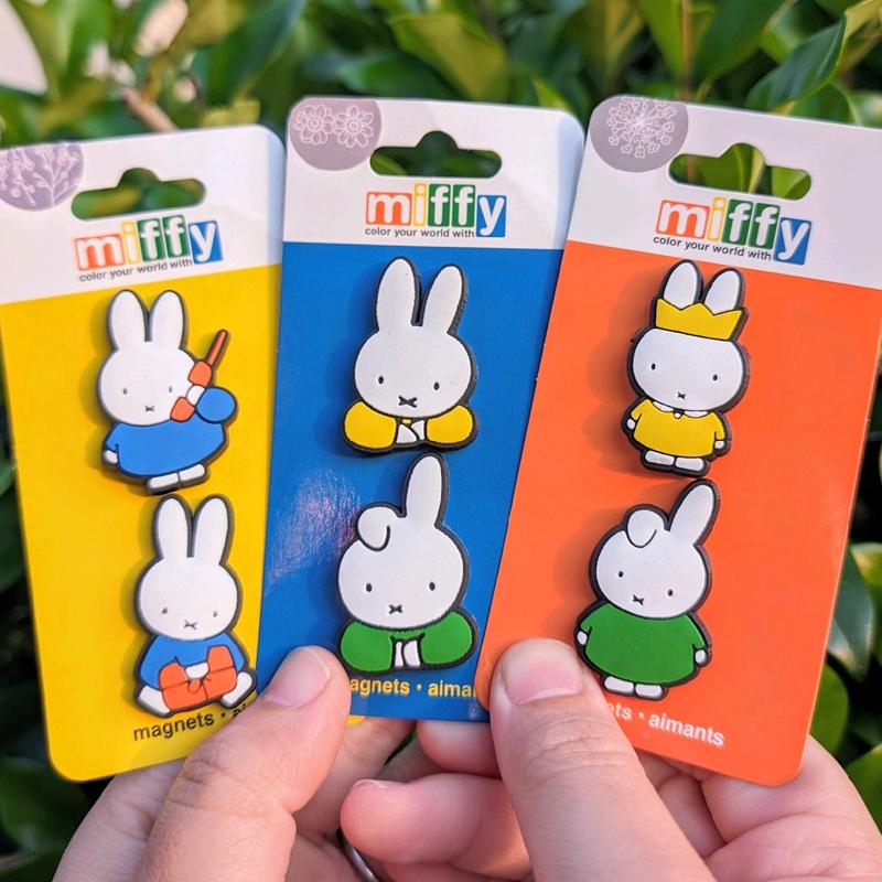 Miffy Magnets , Cartoon Character Magnets for Refrigerator or Locker, Cute Gifts for Miffy Fan