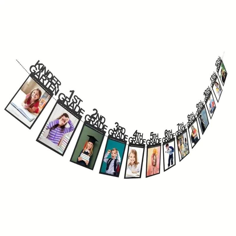 Graduation Photo Banner, 1 Count Graduation Party DIY Photo Banner, Party Decoration Supplies, Party Decor Backdrop