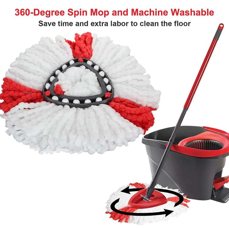 Mop Head, Mop Replacement Head, Replacement Mop Head for Spin Mop, Household Cleaning Tool