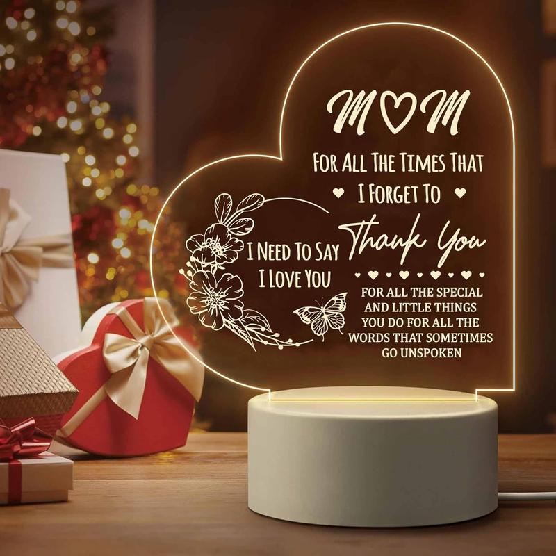 Christmas Gift for Mom, Birthday Gifts for mom -  Personalized Mom Gifts from Daughter Son, Best Gift for Mom on Mother's Day Christmas