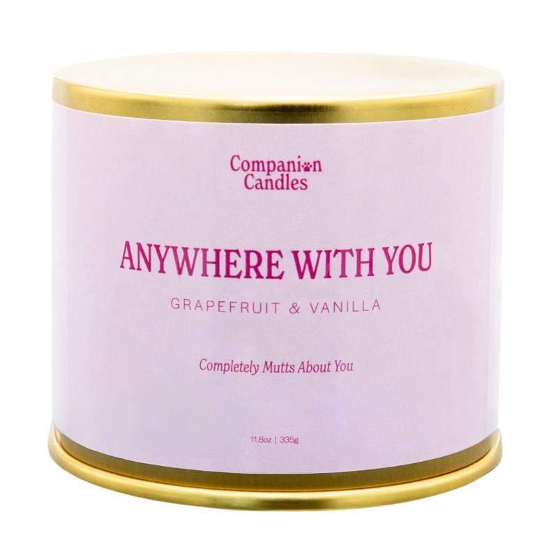 Anywhere with You    Grapefruit & Vanilla by Companion Candles