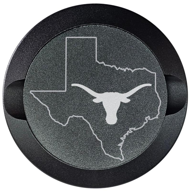 Texas Longhorns-My Tyn Co. Custom Aluminum ZYN Tyns for ZYN Pouches Waterproof and Airtight, 2 Compartments! Organiser