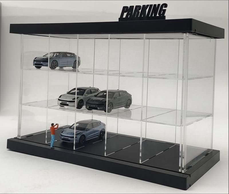 NEW Hot Wheel, Mini GT, 15 car clear display case 1:64