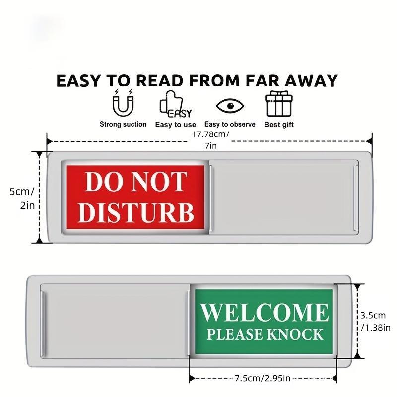 Do Not Disturb welcome Design Door Sign, Do Not Disturb Bathroom Sign, Welcome Sign for Bedroom Home Office Restroom Conference Hospital, Gift for Mom