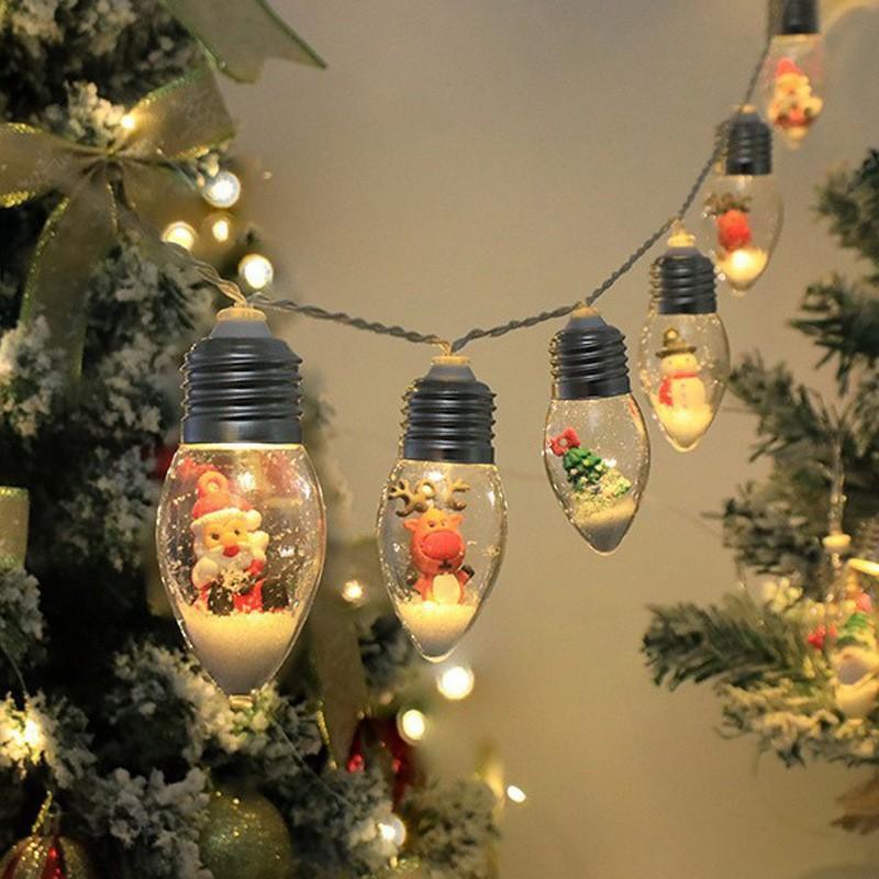 LED String Light, Battery Powered LED String Light, Decorative Light for Christmas Tree, Home Decor, Party Decor, Festive & Party Supplies