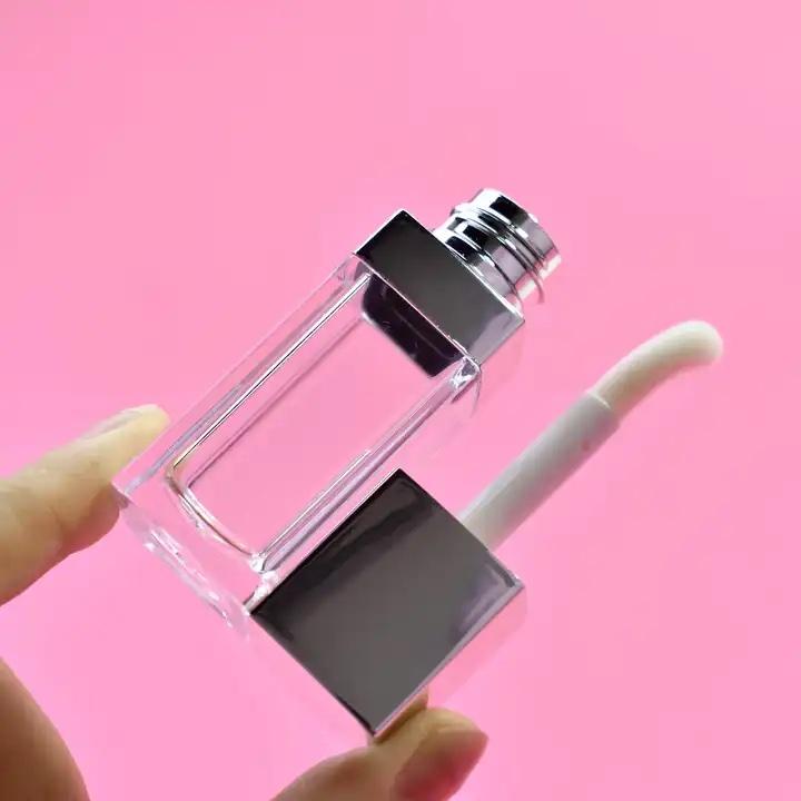 1 Piece Empty Clear Lip Gloss Tube, Portable Travel Empty Lipstick Container, Lip Gloss Storage Tube Bottles Organiser