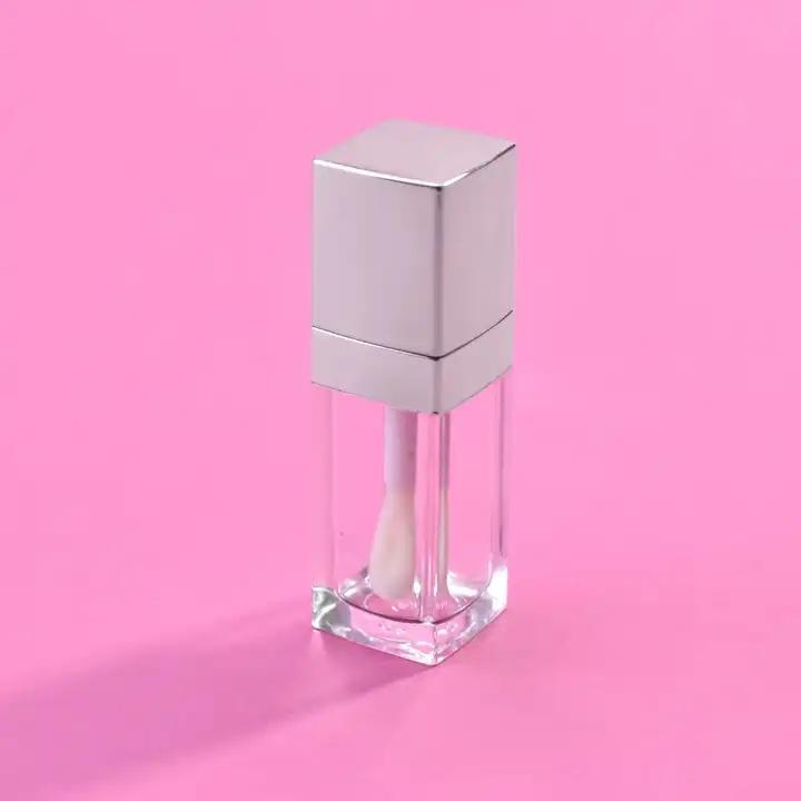 1 Piece Empty Clear Lip Gloss Tube, Portable Travel Empty Lipstick Container, Lip Gloss Storage Tube Bottles Organiser