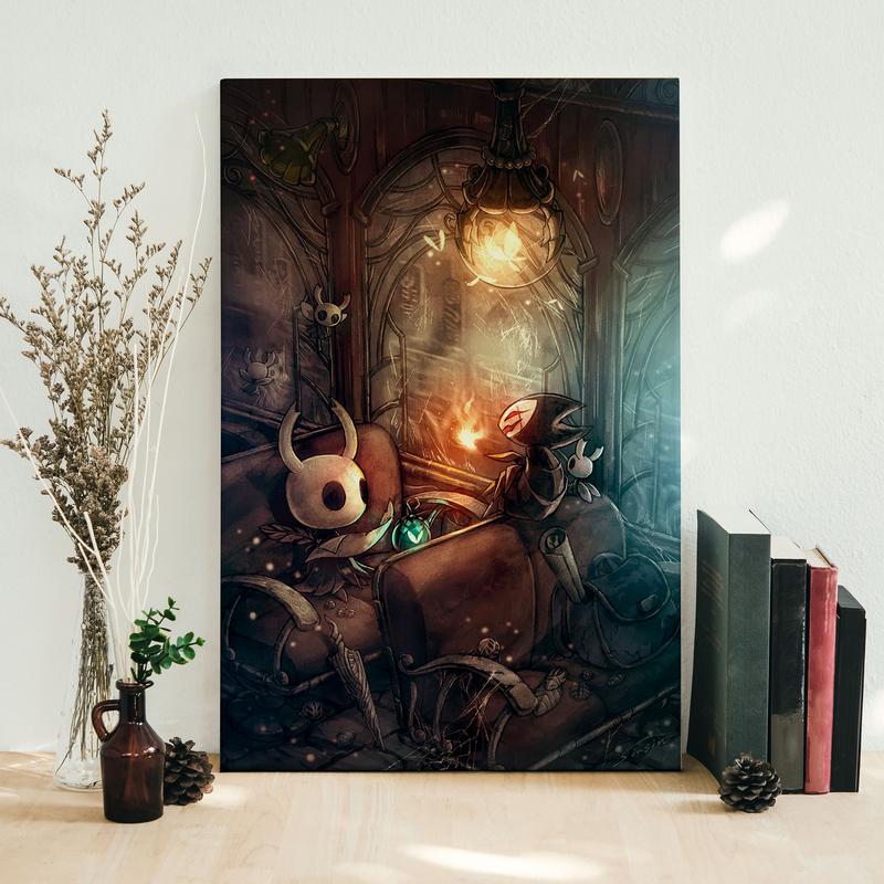 Hollow Knight Game Poster, Hallownest Wall Art Game Posters Decor Photo