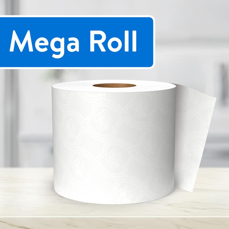 Great Value Soft & Strong Premium Toilet Paper, 24 Mega Rolls, 380 Sheets per Roll