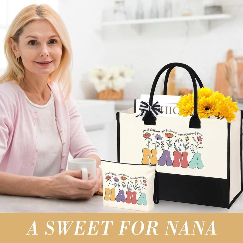 Nana Gifts Set for Grandma, Birthday Gifts for Nana from Granddaughter Grandson Grandchildren Grandkids Nana Gifts Basket Best Grandma Gifts Set Mothers Day Christmas Gifts for Nana