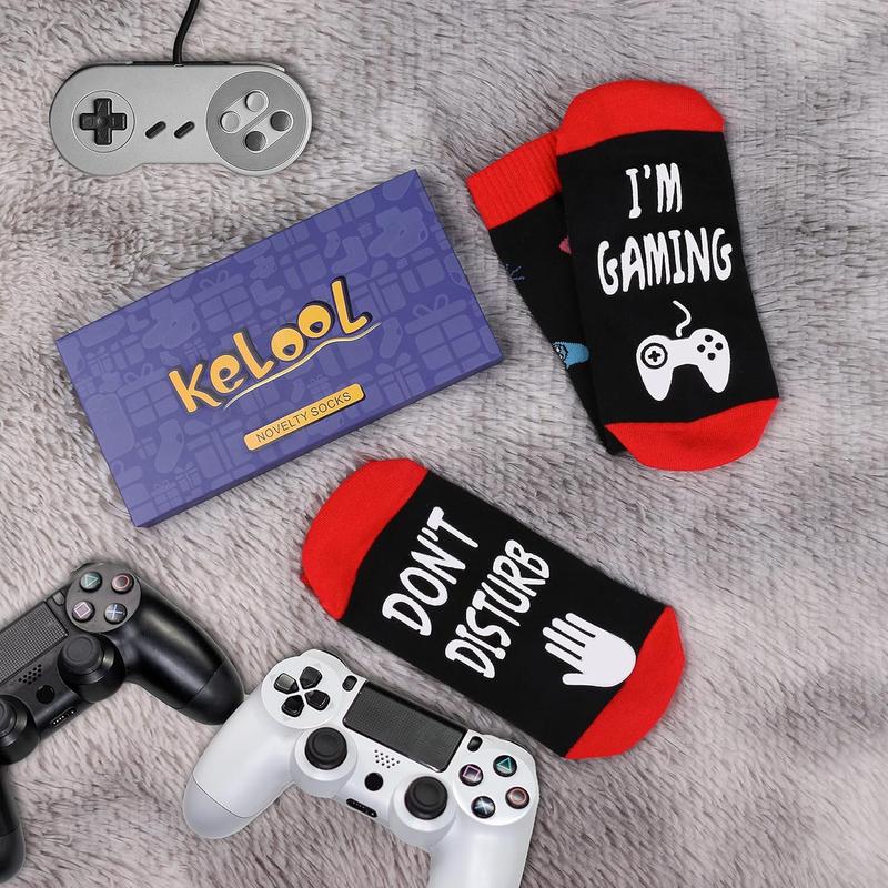 Do Not Disturb I'm Gaming Socks,Boy Gifts Ideas,Men Gifts For Christmas,Funny Gamer Socks Gifts for Men,Him,Dad,Sons,TeenBoys