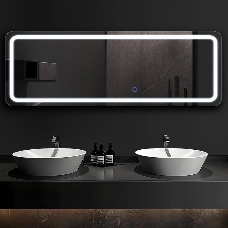 Full Length LED Mirror with Stand, 64