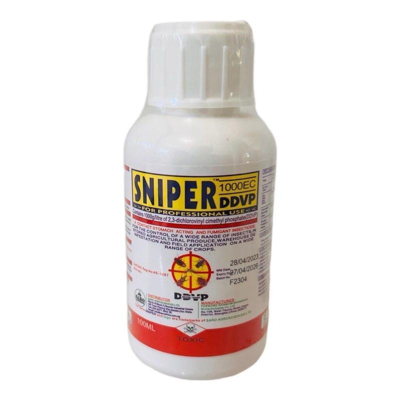 Sniper Insecticide 100ml Spray DDGP 10000EC Formula for Household Pests