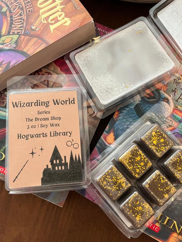 Hogwarts Library | Wizarding World | Bookish Wax Melts | Wizard Inspired