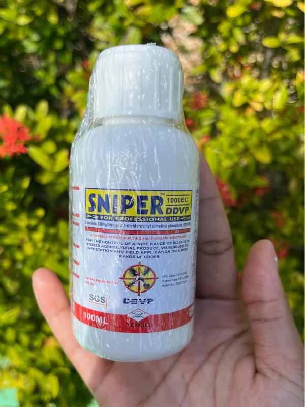 Sniper Insecticide 100ml Spray DDGP 10000EC Formula for Household Pests