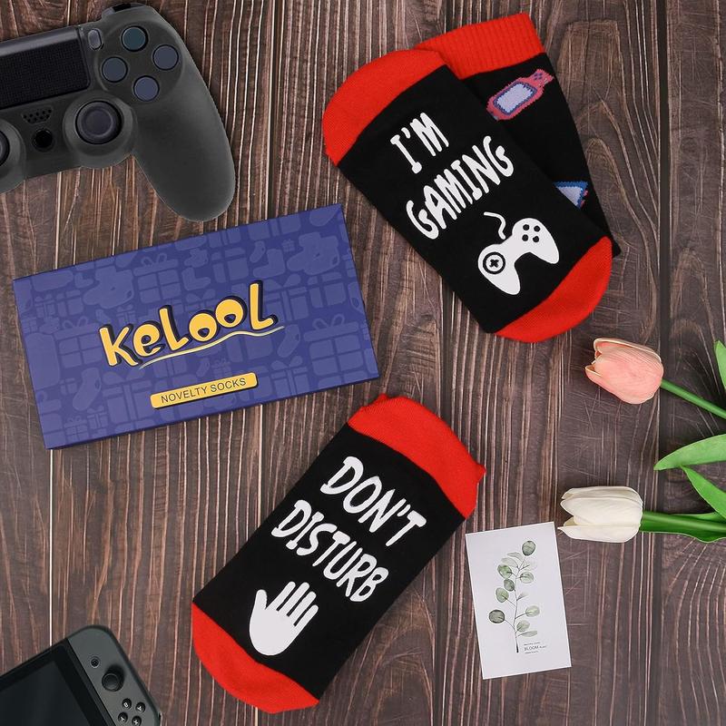 Do Not Disturb I'm Gaming Socks,Boy Gifts Ideas,Men Gifts For Christmas,Funny Gamer Socks Gifts for Men,Him,Dad,Sons,TeenBoys