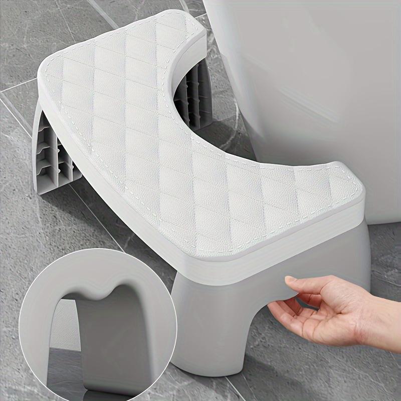 1pc Waterproof Squatty Potty, Toilet Stool for Adults, Toilet Foot Stool, Adult Toilet Stool, Toilet Ottoman Bath Bathroom Accessories