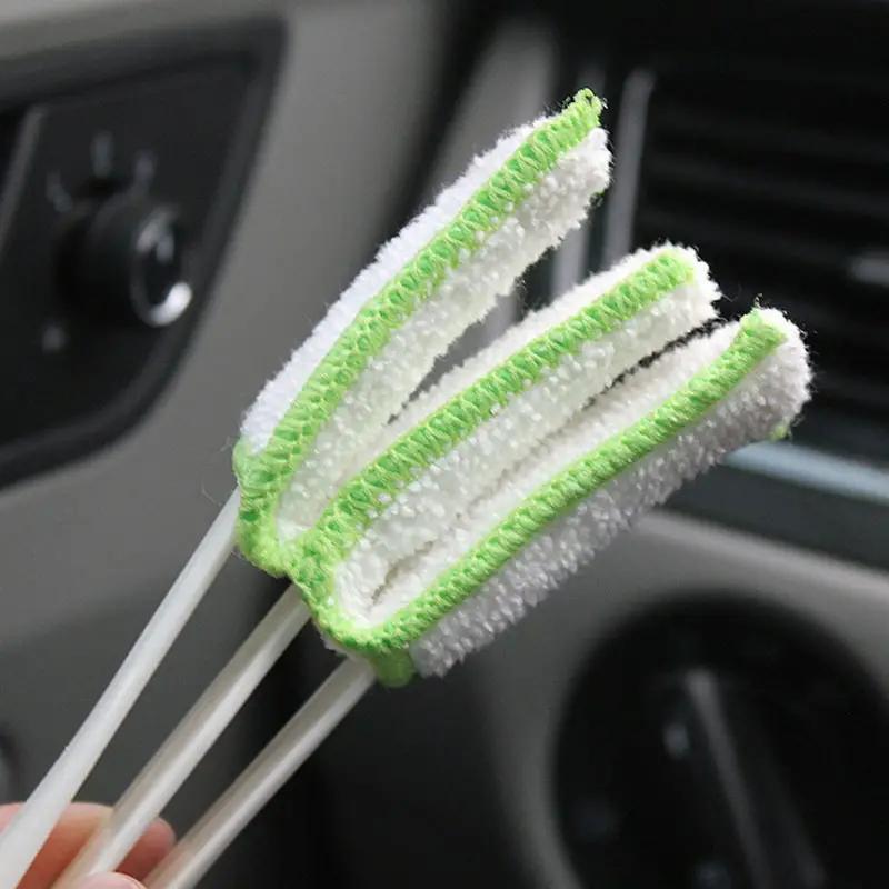 Car Air Conditioner Cleaning Brush, Multifunctional Detachable Car Air Vent Brush, Double-ended Cleaning Brush For Car And Home Use