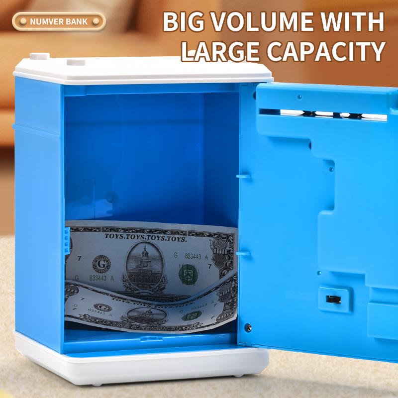 Refasy Piggy Bank: The Cutest Cash Coin Can ATM Bank for Kids! Electronic Coin Money Bank - A Wonderful Gift Option Decor Room