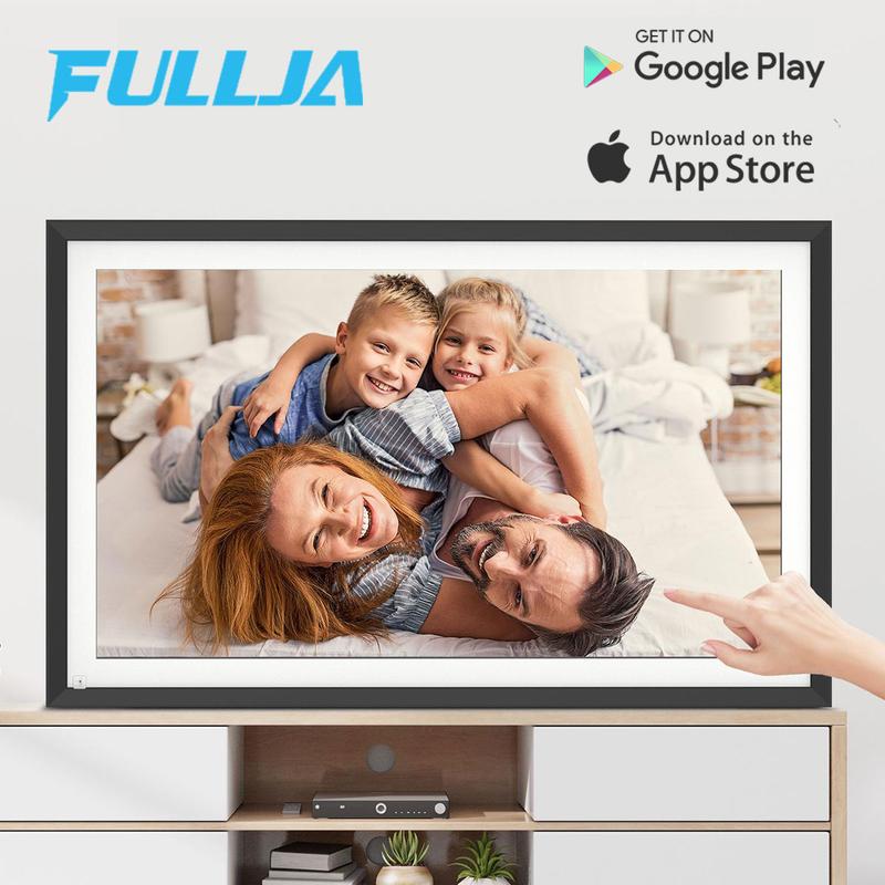 FULLJA Extra large Digital Touchscreen Photo Frame Living Room Bedroom Decoration Wifi Display Photo Frame Electronic Photo Frame with Memory Card Slot, Spring Decor, Desktop Digital Photo Frame Decor Decor