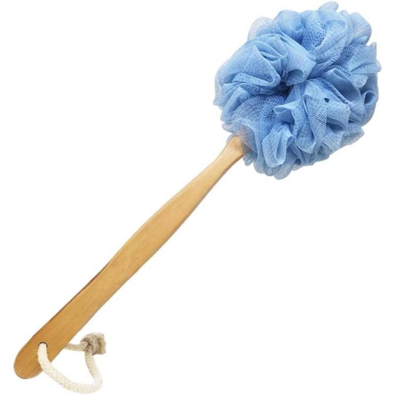 Loofah with Handle, Loofah on a Stick, Loofah Sponge with Handle, PE Soft Mesh Luffa, Exfoliating Luffa on a Stick for Men and Women(Creative Life Pavilion) Accessories Bath