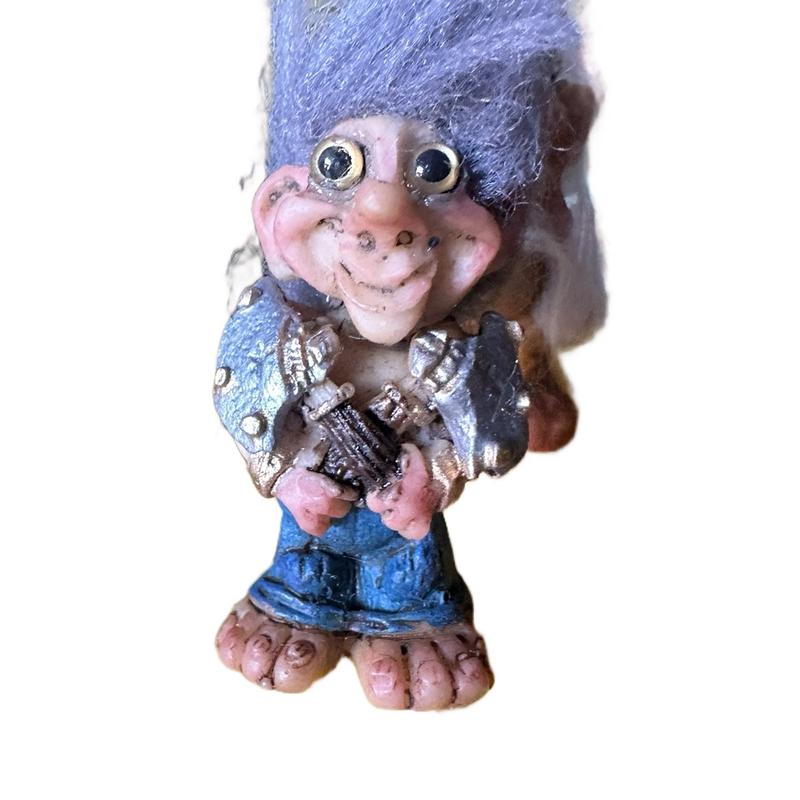 Mini Travel Size Duende  Troll Religious Decor