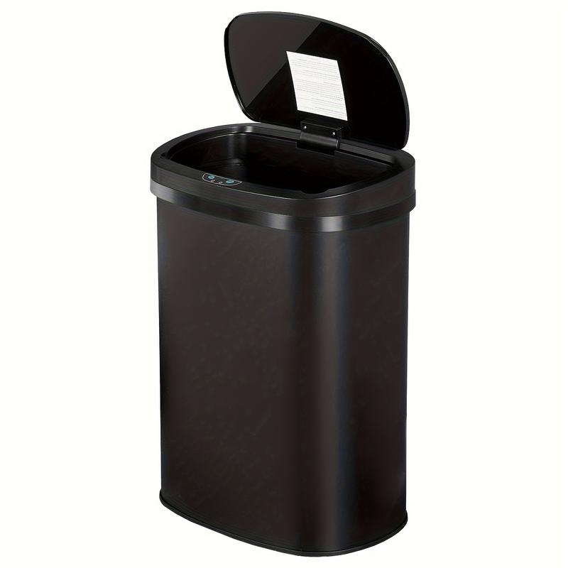 13 gallon garbage can Kitchen garbage can 50L, automatic garbage can contactless induction, suitable for office bedroom living room garbage can