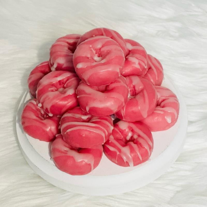 Strawberries & Cream Wax Melt Donuts