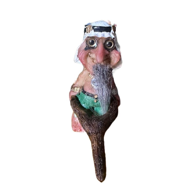 Mini Travel Size Duende  Troll Religious Decor