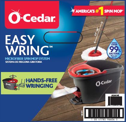 EasyWring Spin Mop & Bucket System - Household Cleaning Supplies