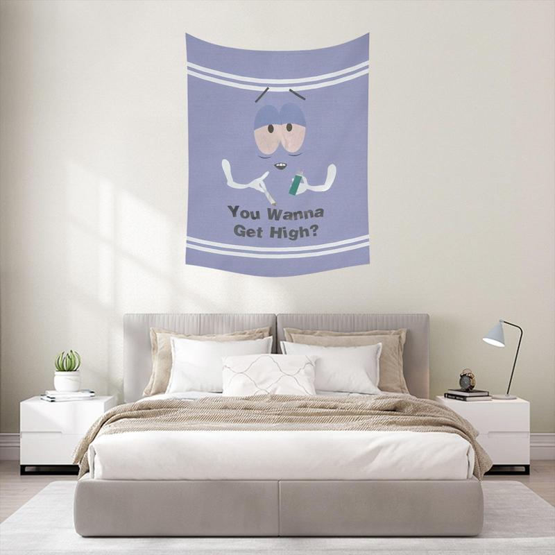 South Park Ultra Soft Funny  tapestry 40x30in Banner for College Dorm Cave with Suitable for Indoor Outdoor Decoration