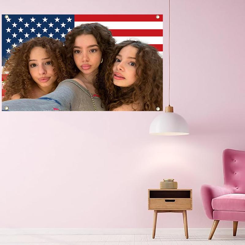 kalogeras sisters Flag 3x5 feet outdoor indoor decoration can be used as gift souvenir bedroom college dormitory concert bar decorations