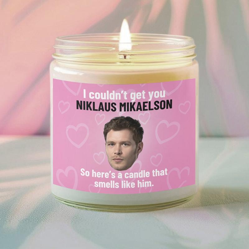 Smells like Niklaus Mikaelson Candle | Niklaus Mikaelson Fan Gift, Best Friend Gifts, Fandom Inspired Candle | Soy Wax Scent Candle