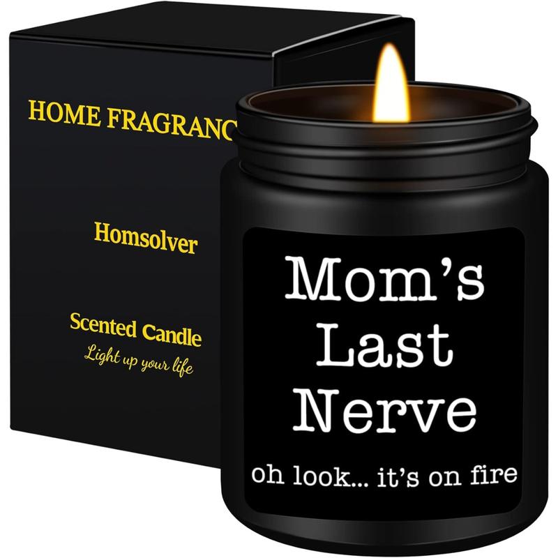 Homsolver Gifts for Mom from Daughter Son, Best Mom Gifts, Funny Mom, Birthday Thanksgiving for Mom Stepmother Adoptive Mother, Mom's Last Nerve