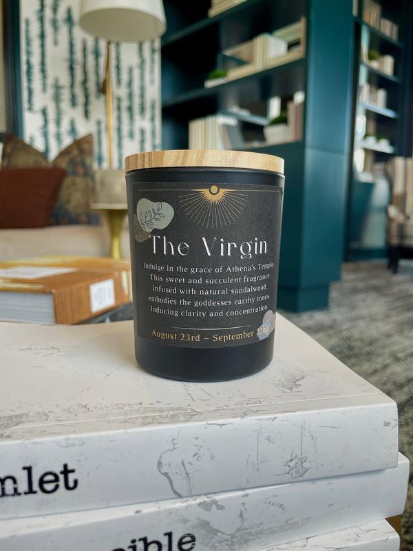 Virgo - Temple of Athena Candle