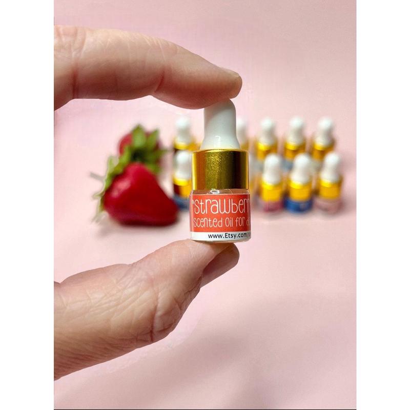 Strawberry Shortcake Fragrance Oil Set  - Smells Just like 1980s Vintage Strawberry Shortcake Dolls!