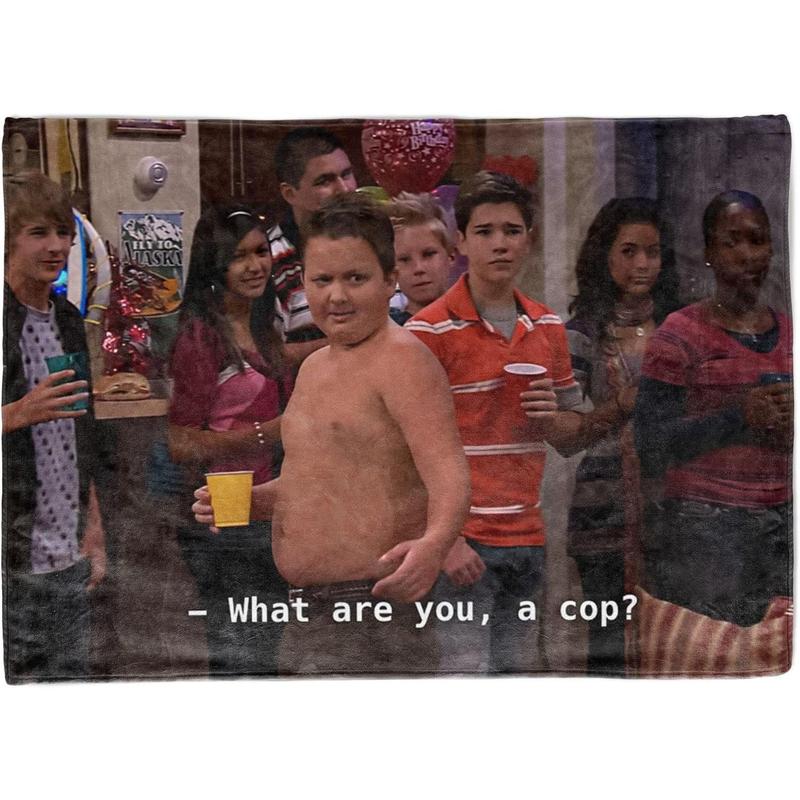 Gibby What are You, A Cop? Tapestry, Funny Flag for College Dorm, Available in Sizes from 40